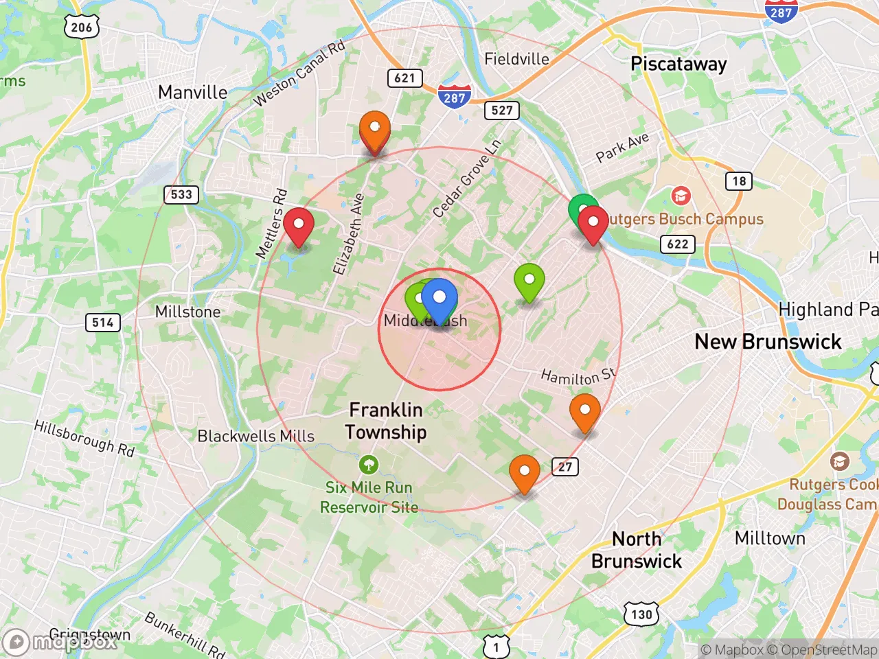 Hood Index scan area