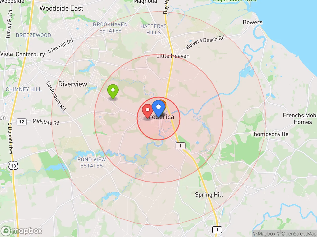 Hood Index scan area