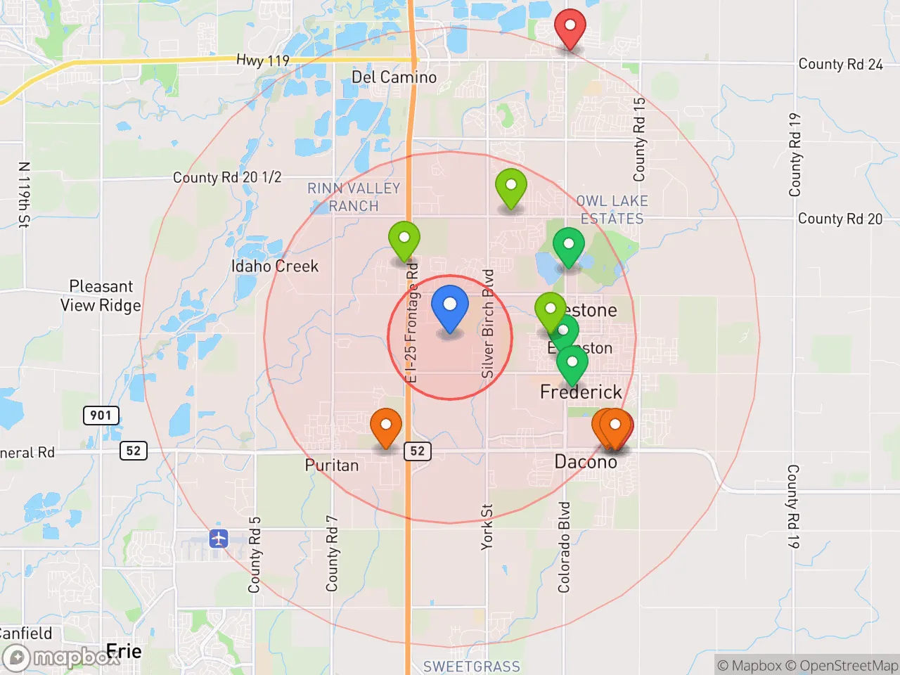 Hood Index scan area
