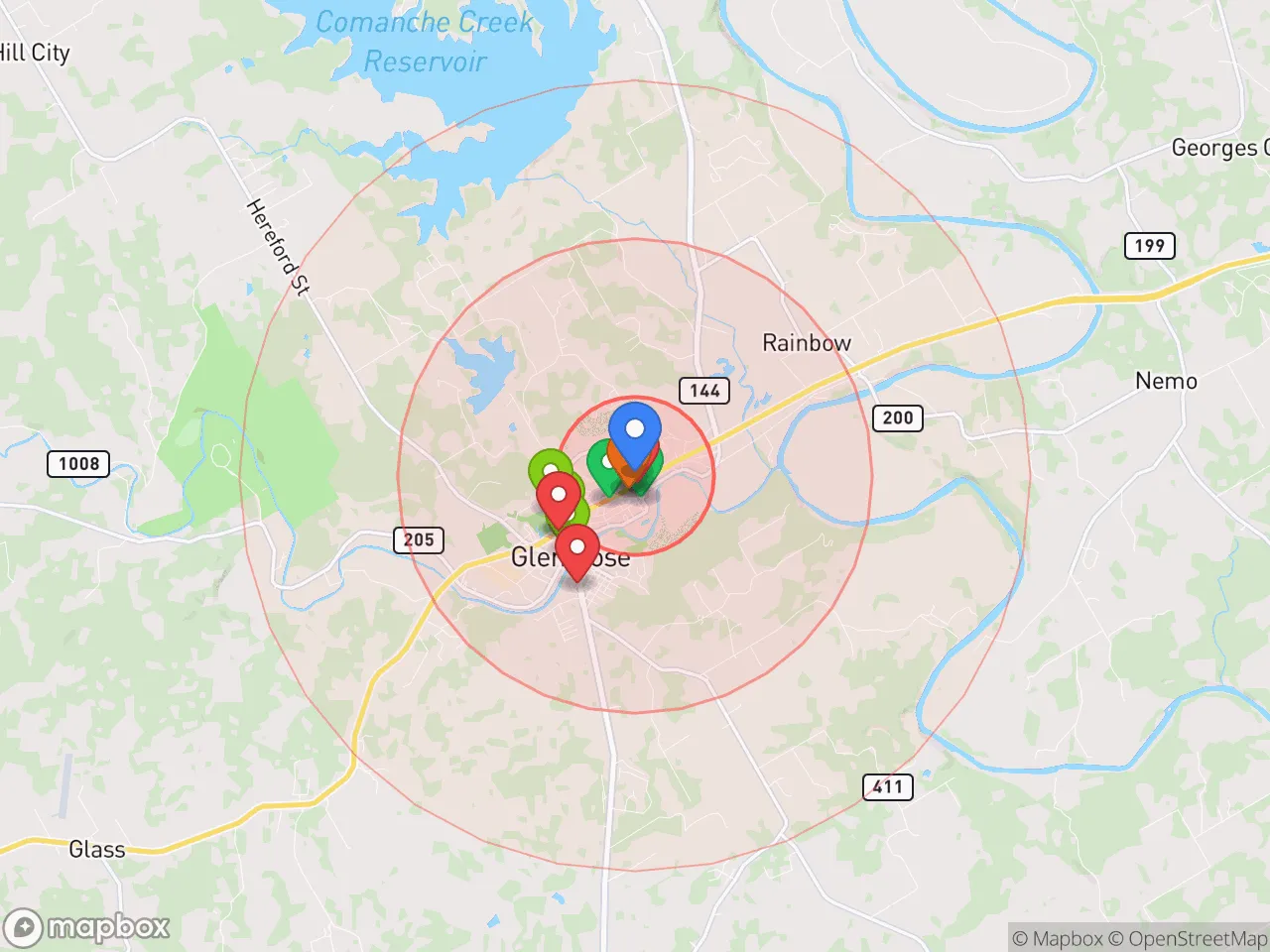 Hood Index scan area