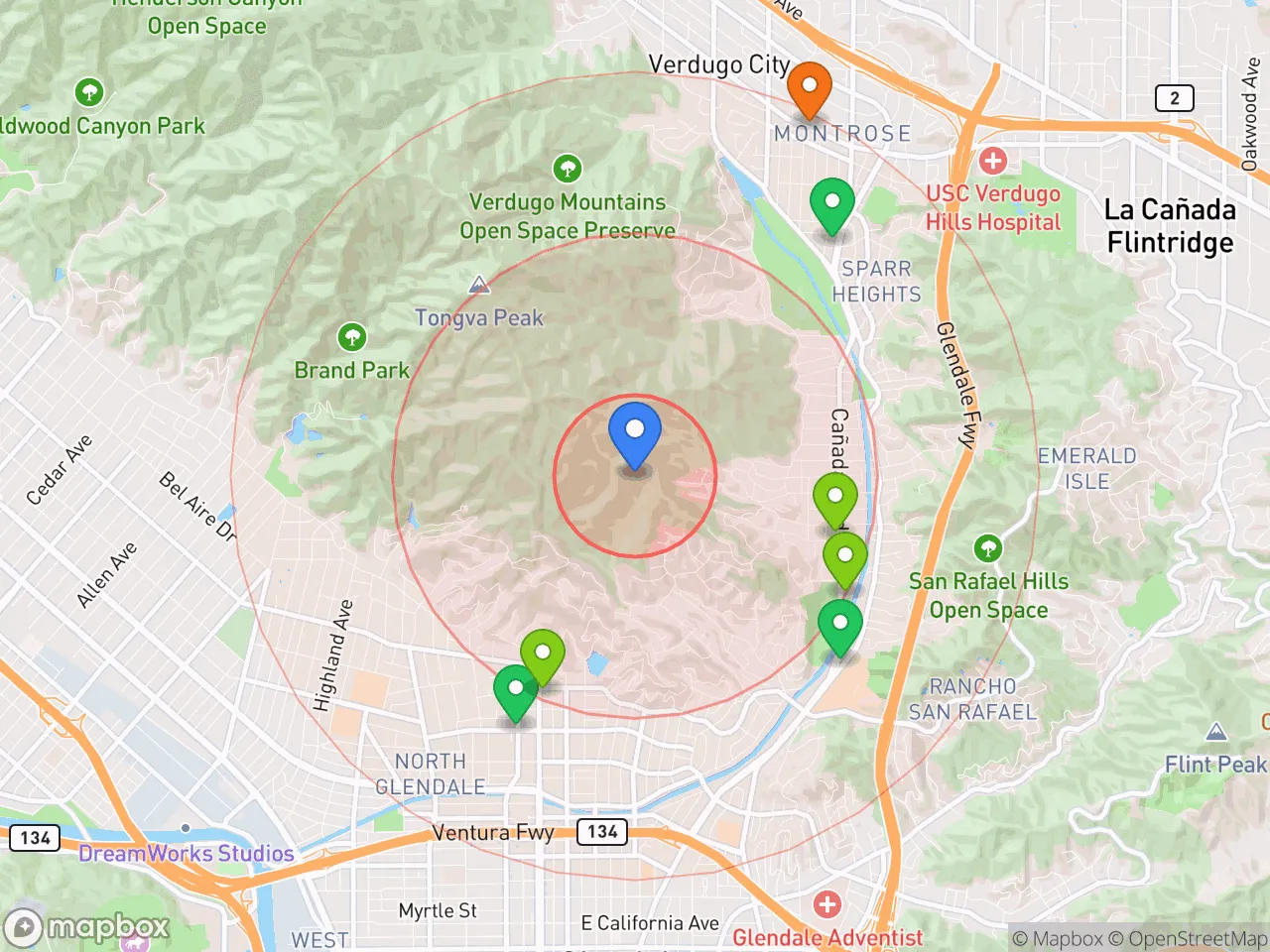 Hood Index scan area