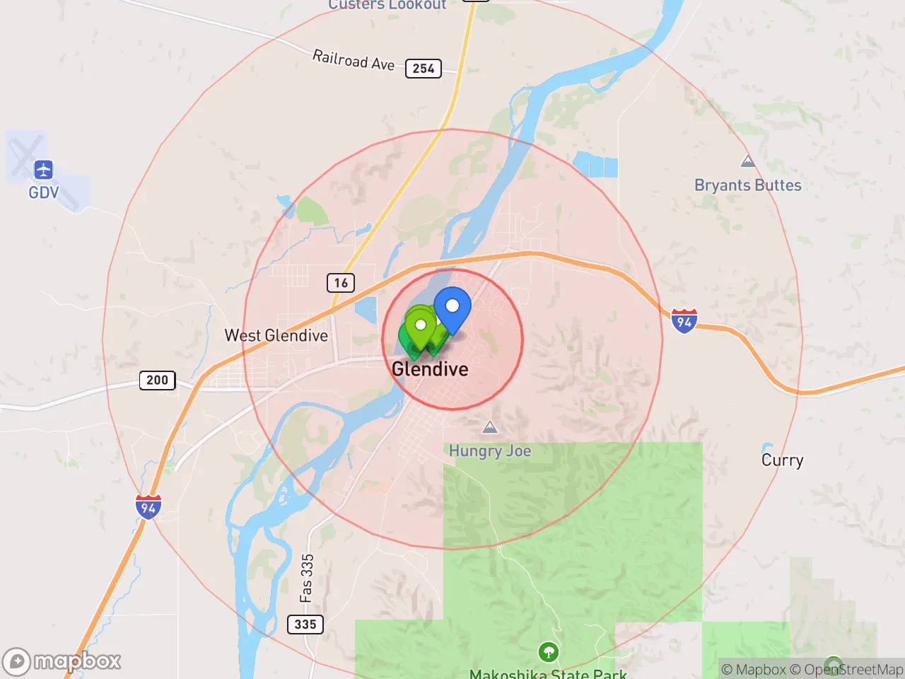 Hood Index scan area