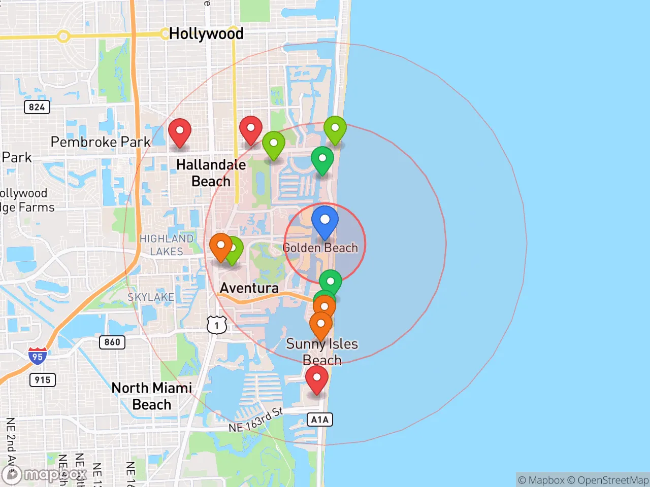 Hood Index scan area