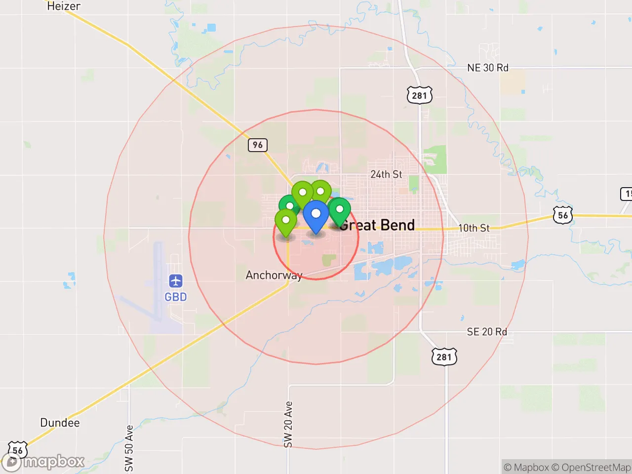 Hood Index scan area