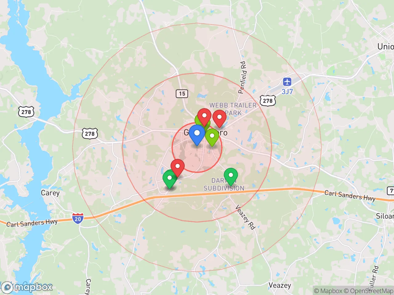 Hood Index scan area