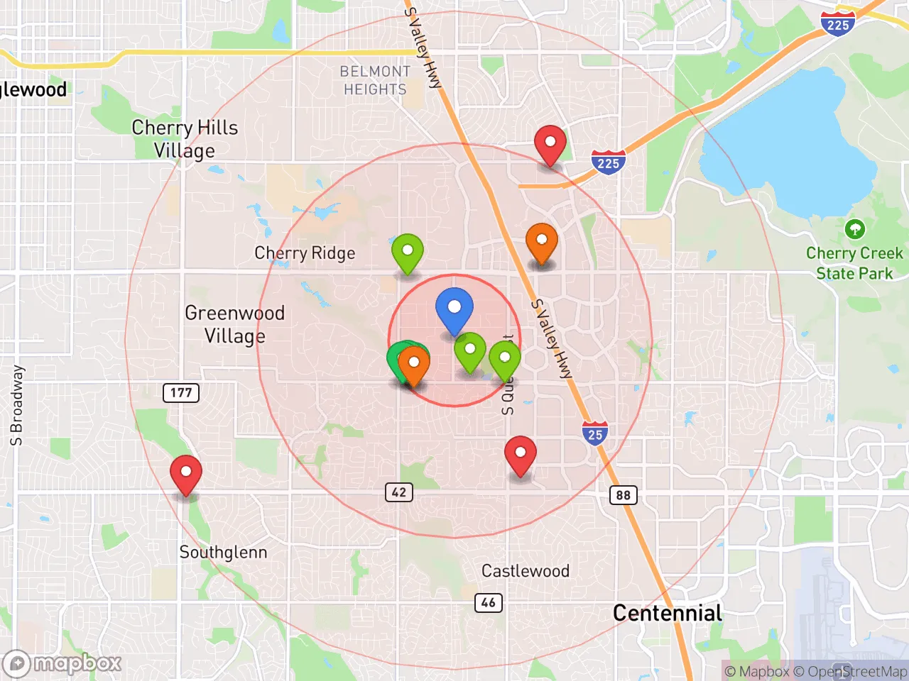 Hood Index scan area
