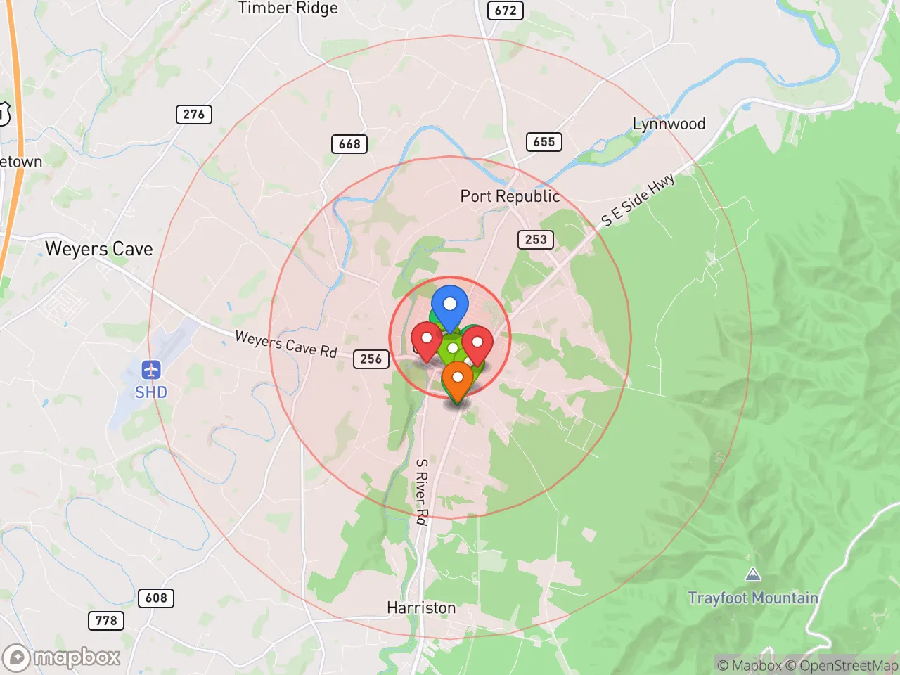 Hood Index scan area
