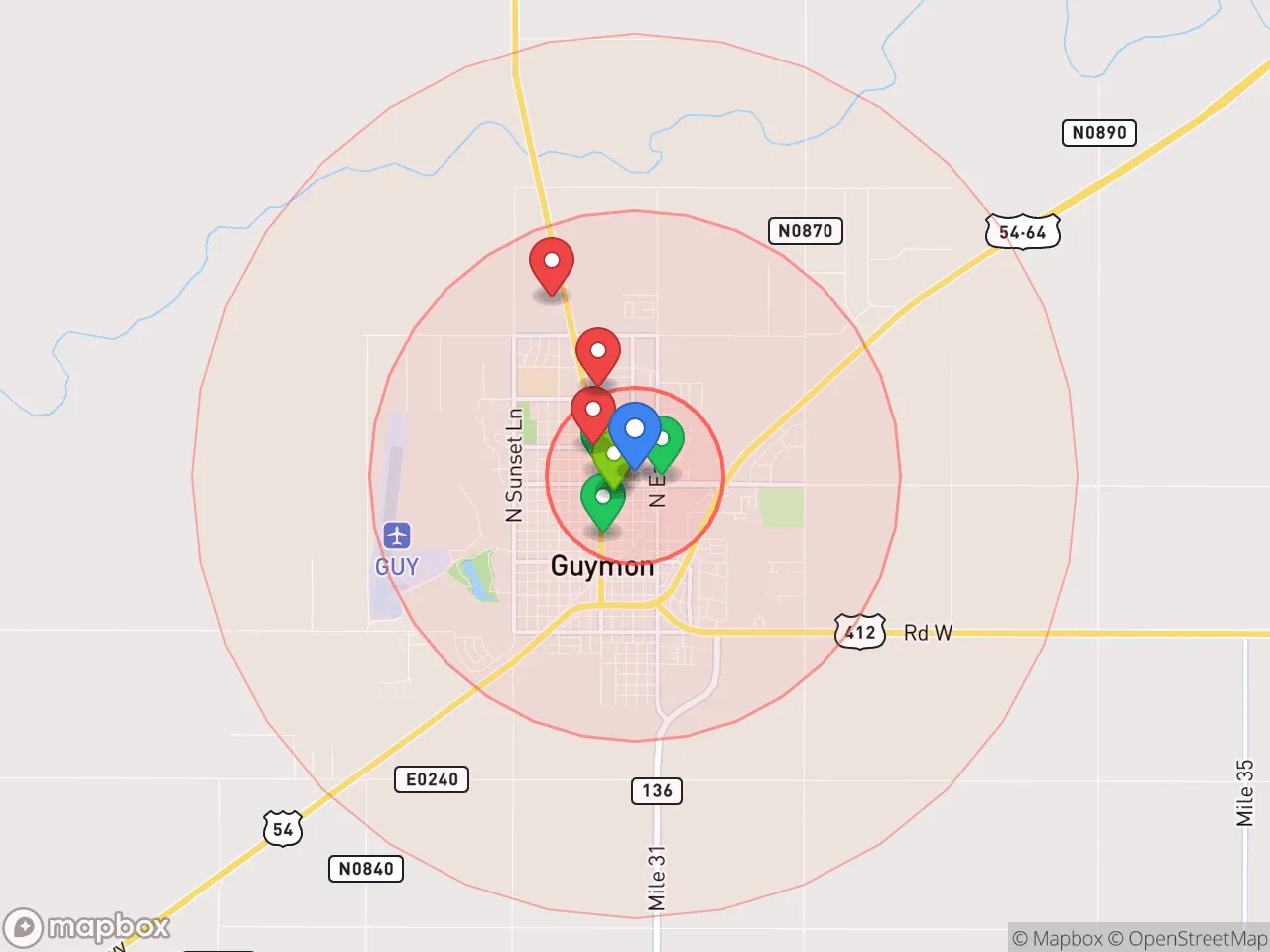 Hood Index scan area