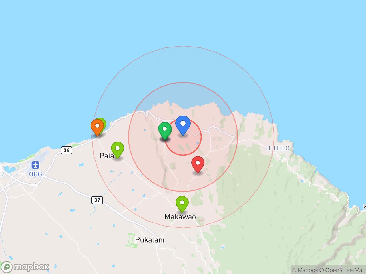Hood Index scan area