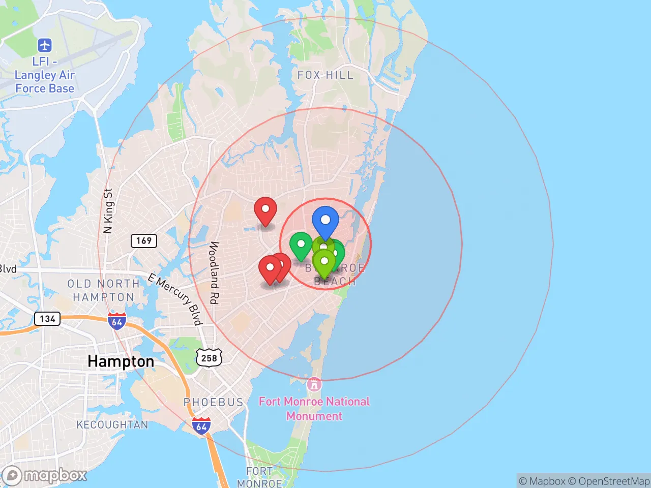 Hood Index scan area