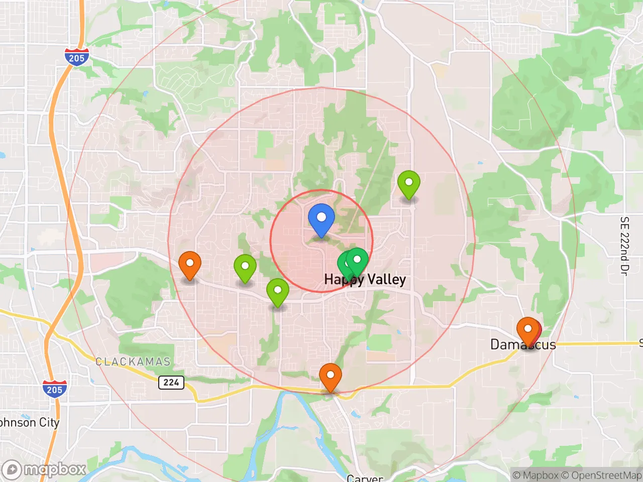 Hood Index scan area