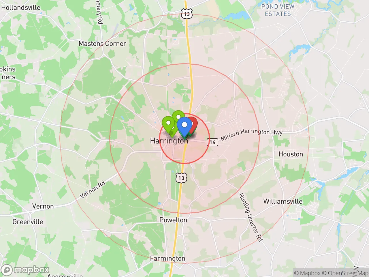 Hood Index scan area