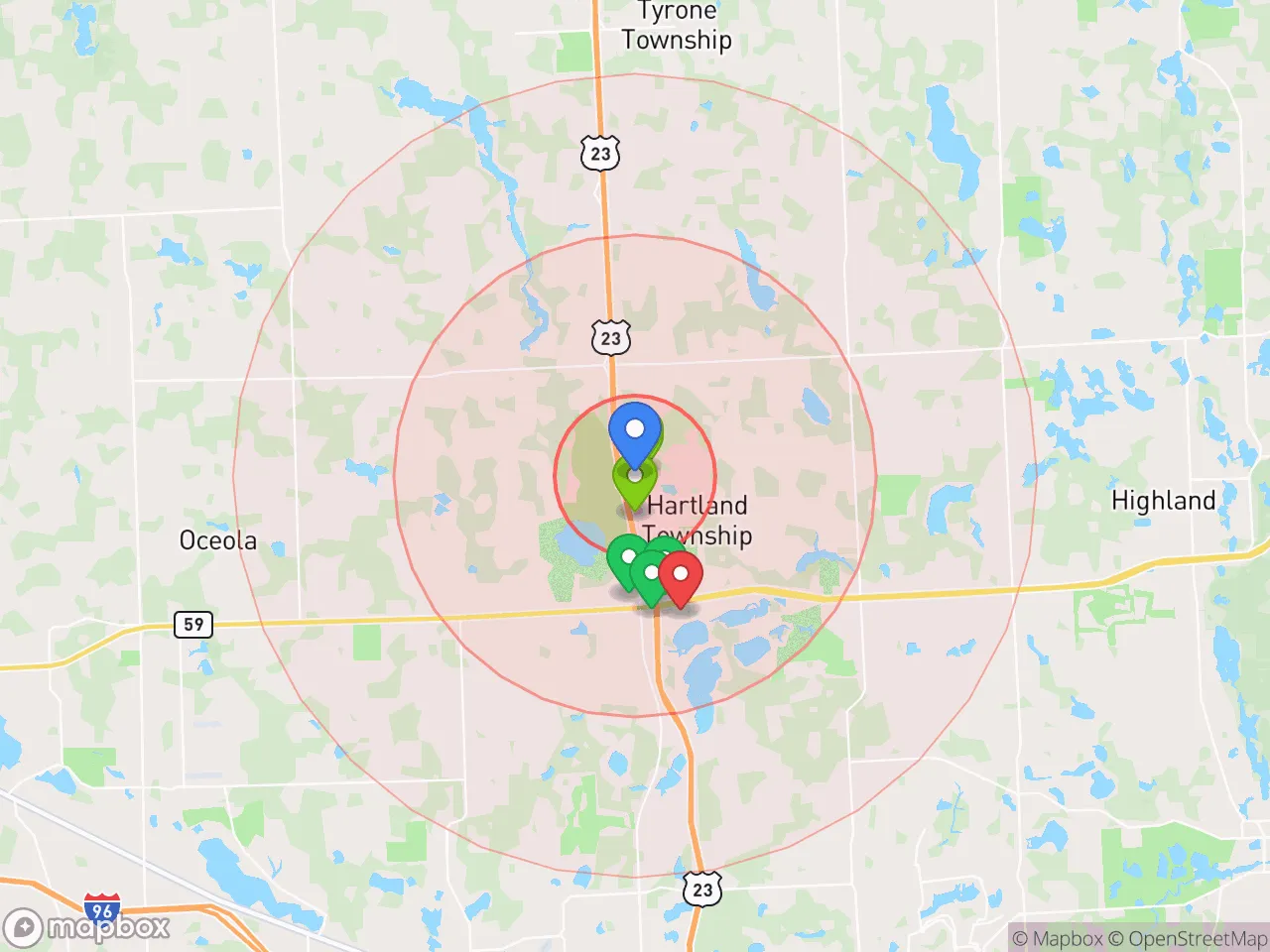 Hood Index scan area