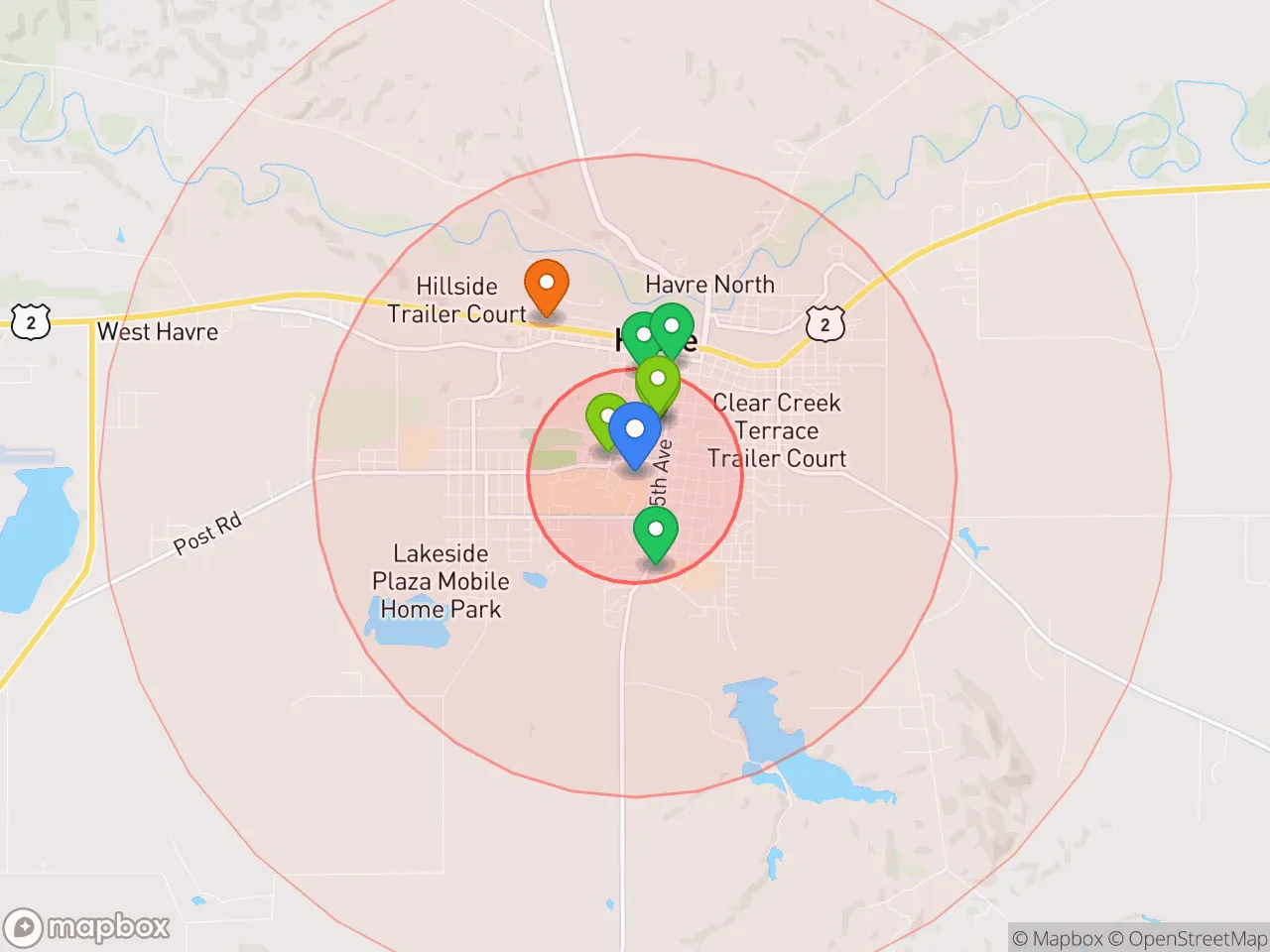 Hood Index scan area
