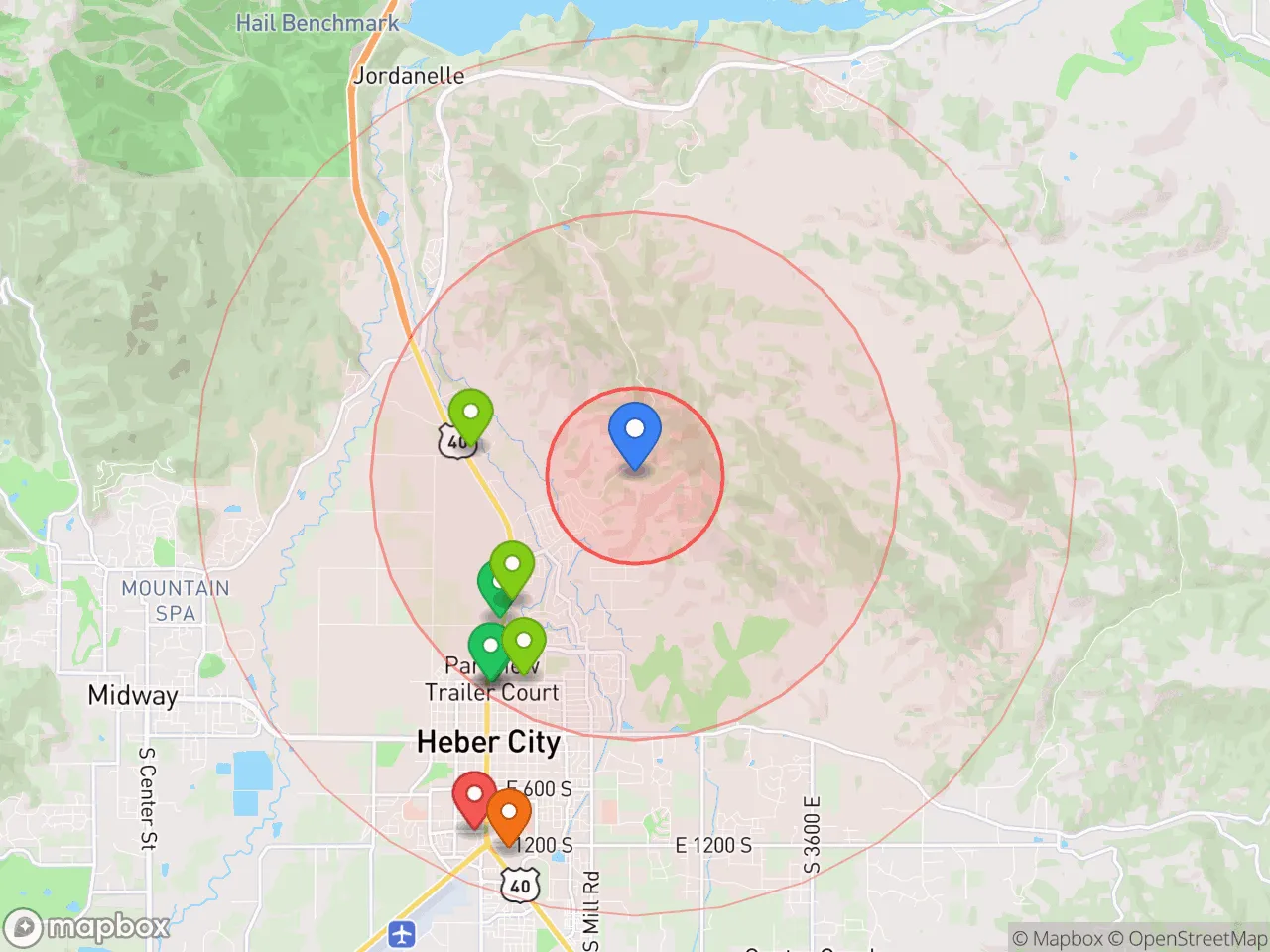 Hood Index scan area