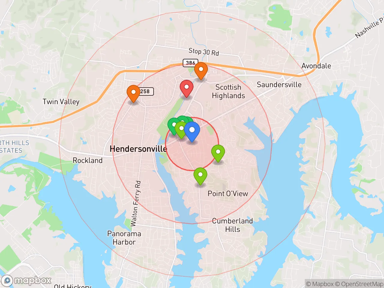 Hood Index scan area