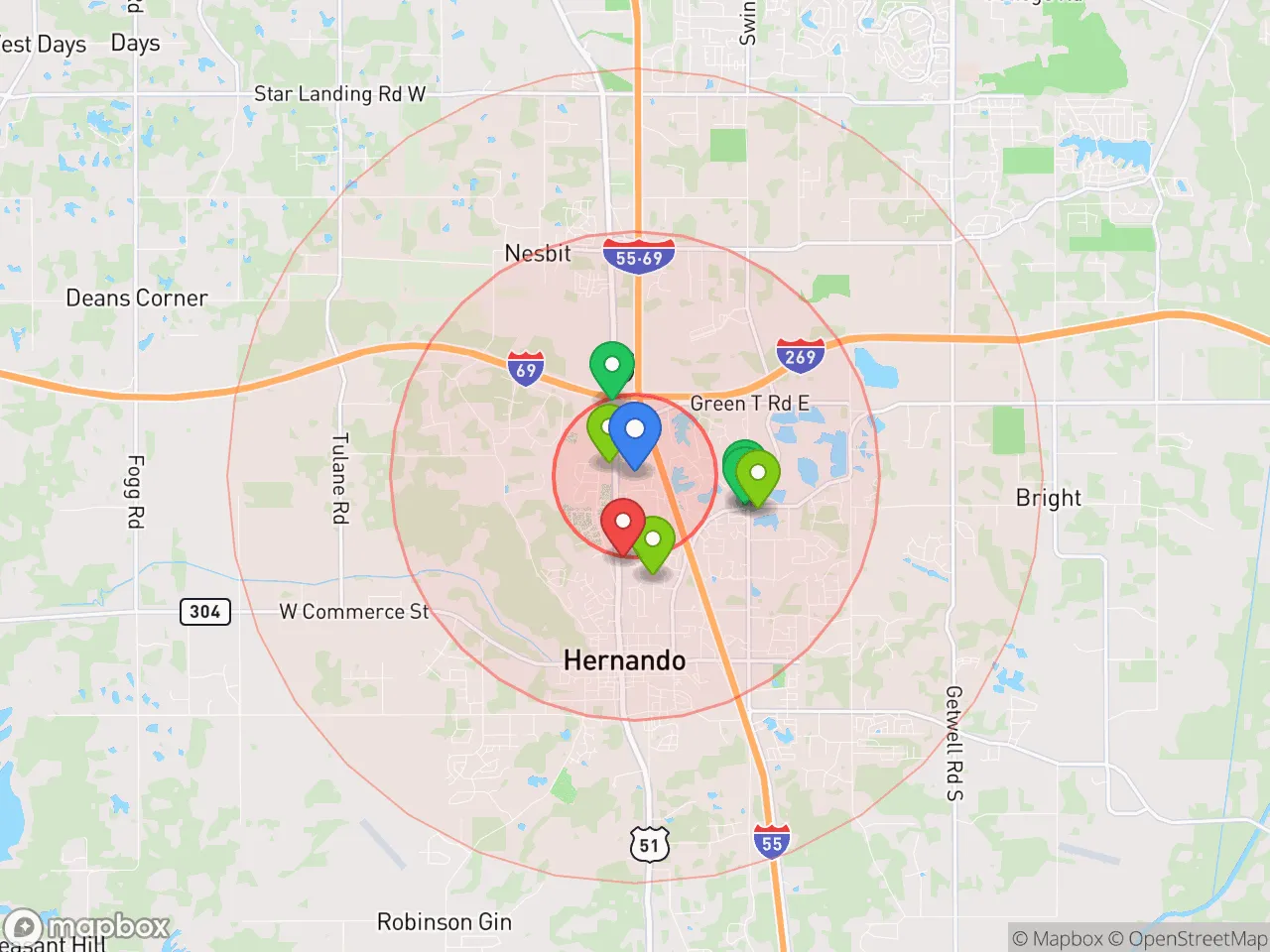 Hood Index scan area