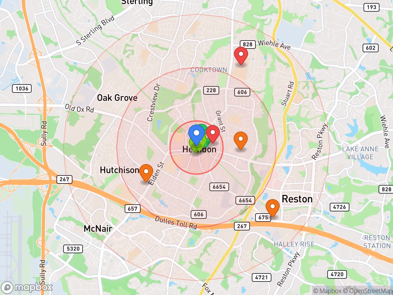Hood Index scan area