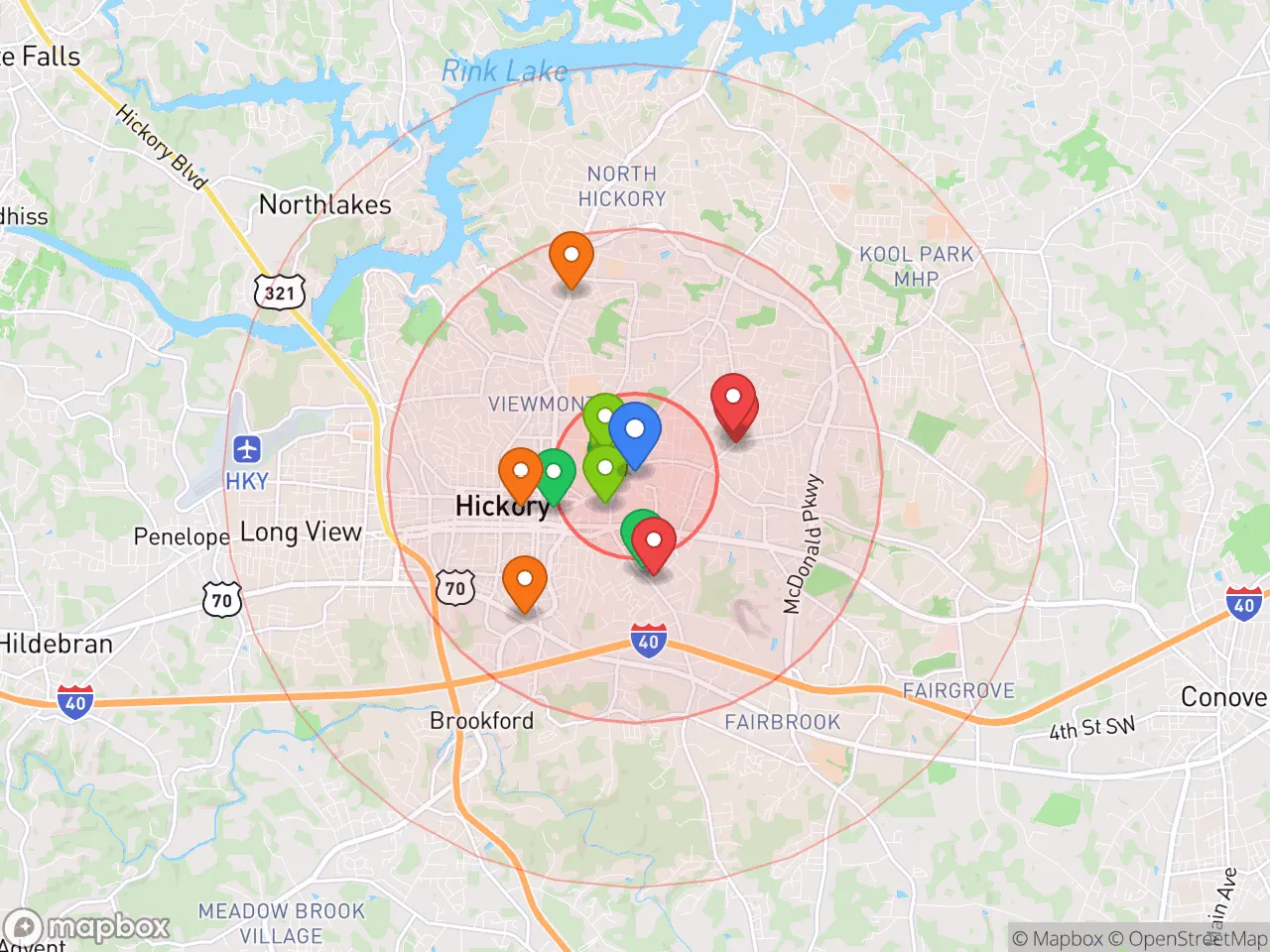 Hood Index scan area