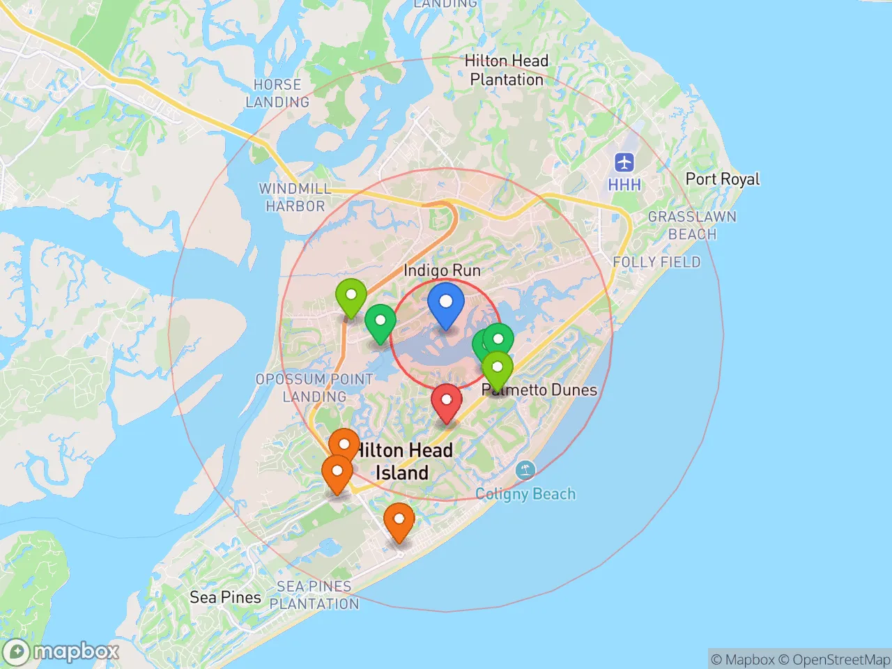 Hood Index scan area