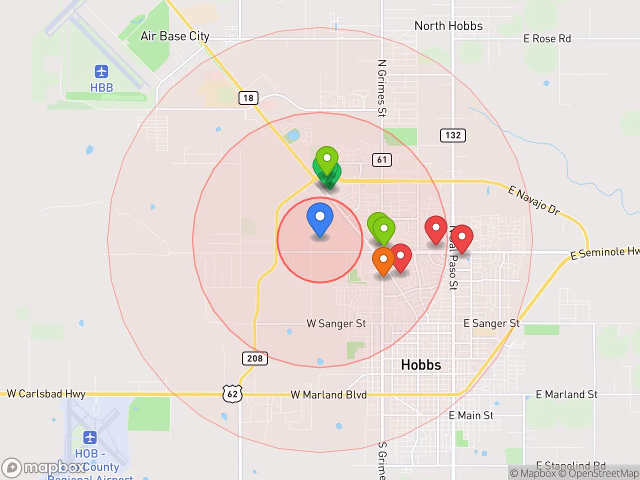 Hood Index scan area