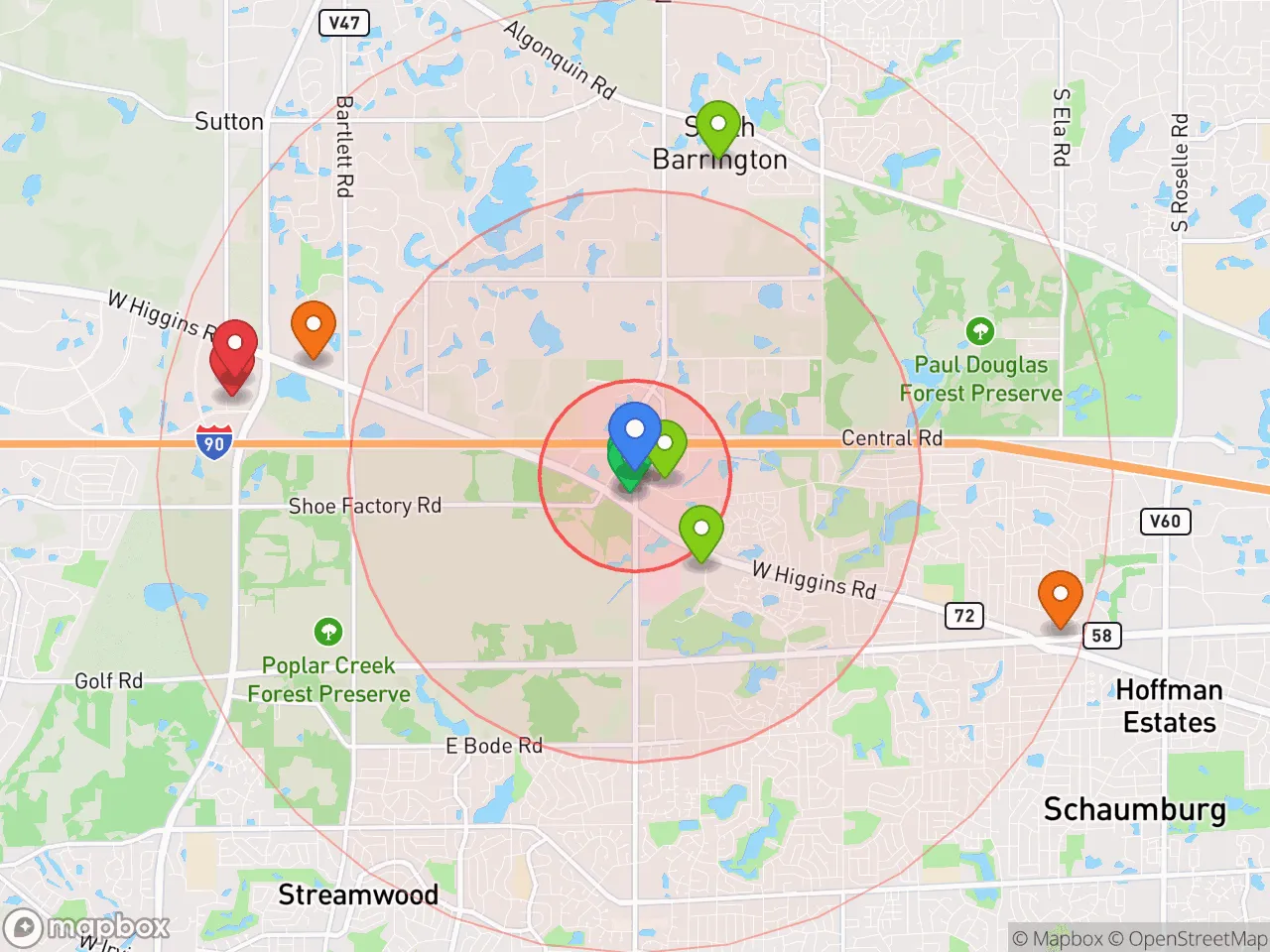Hood Index scan area