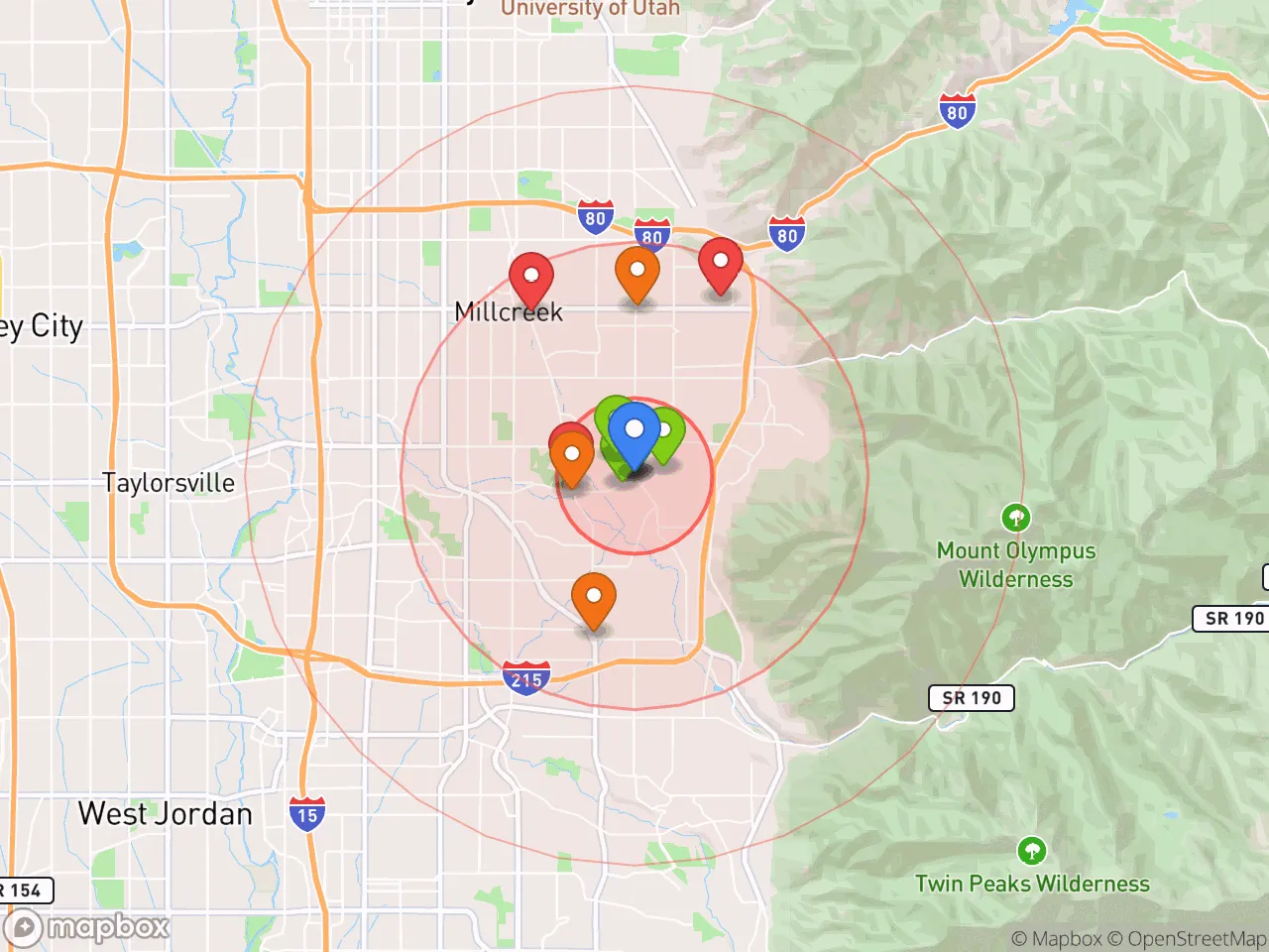 Hood Index scan area