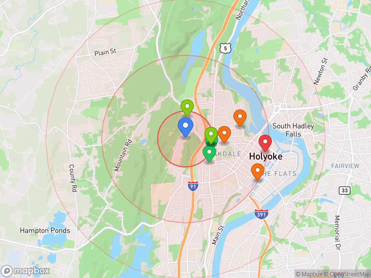 Hood Index scan area