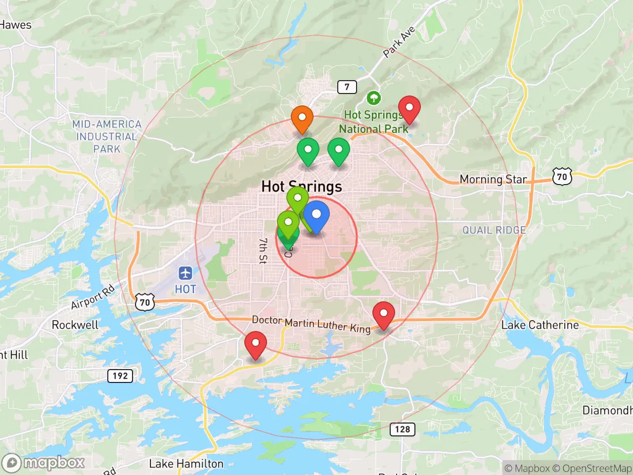 Hood Index scan area