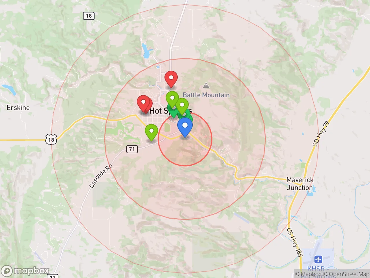 Hood Index scan area