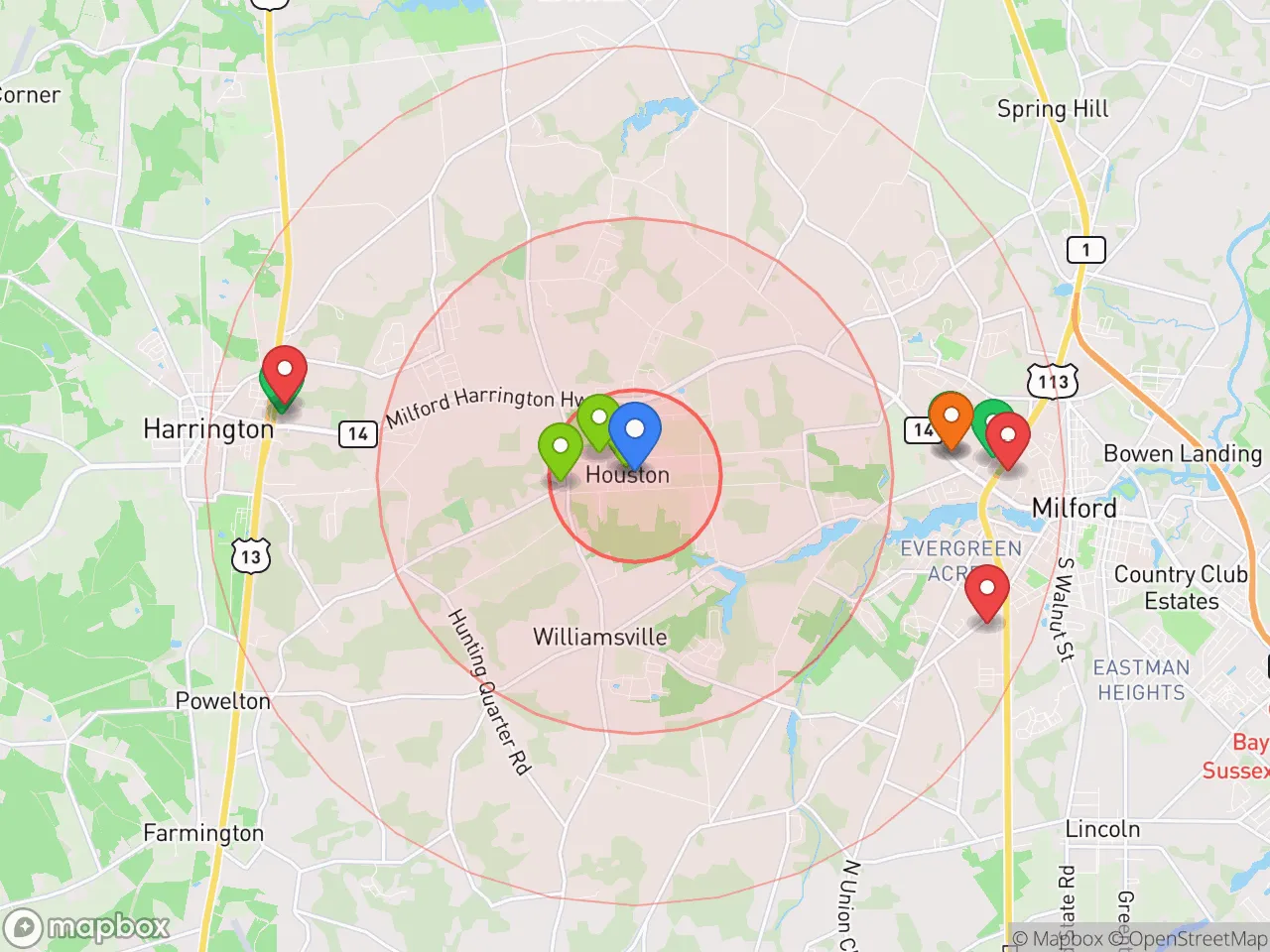 Hood Index scan area