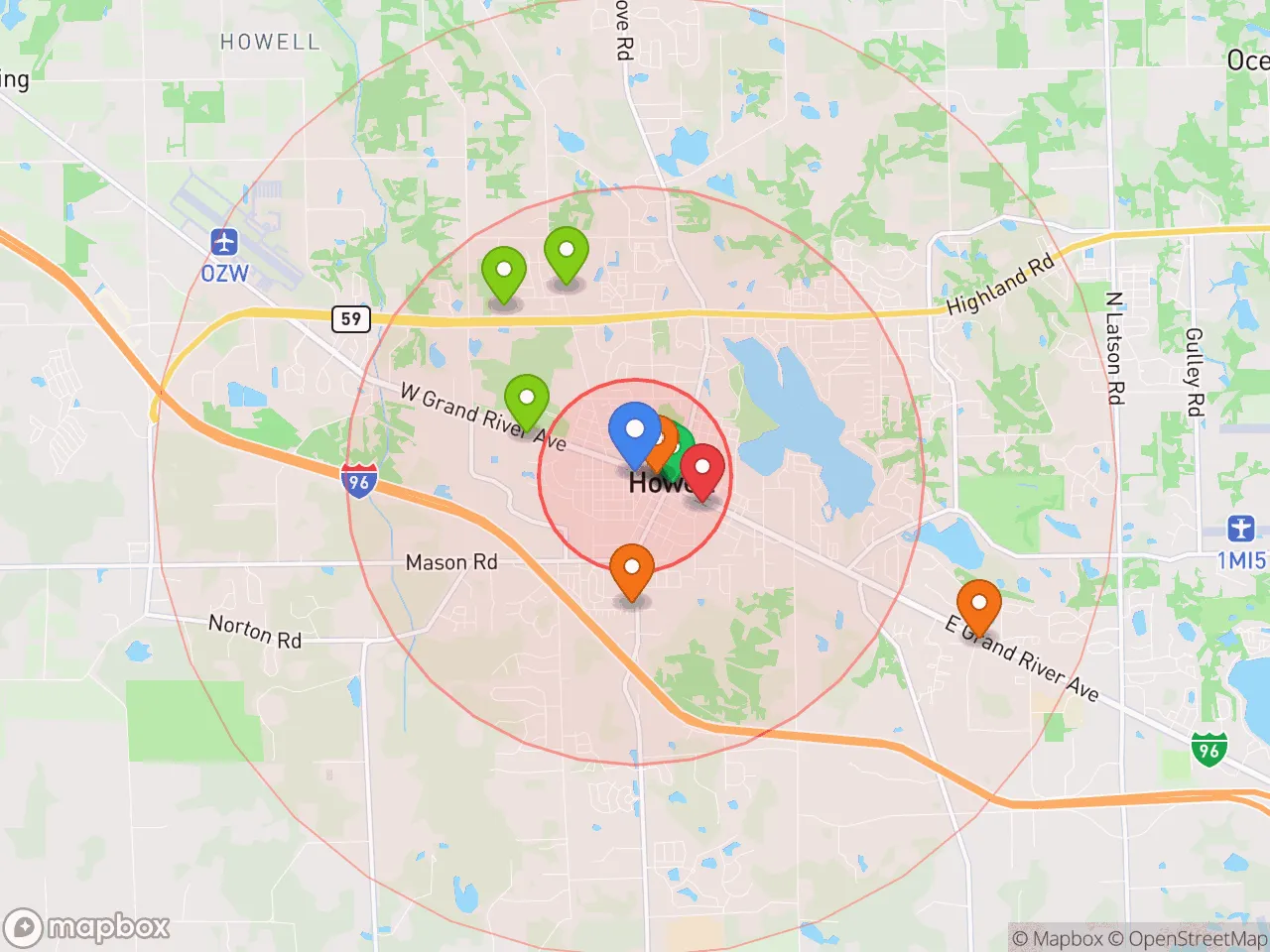 Hood Index scan area