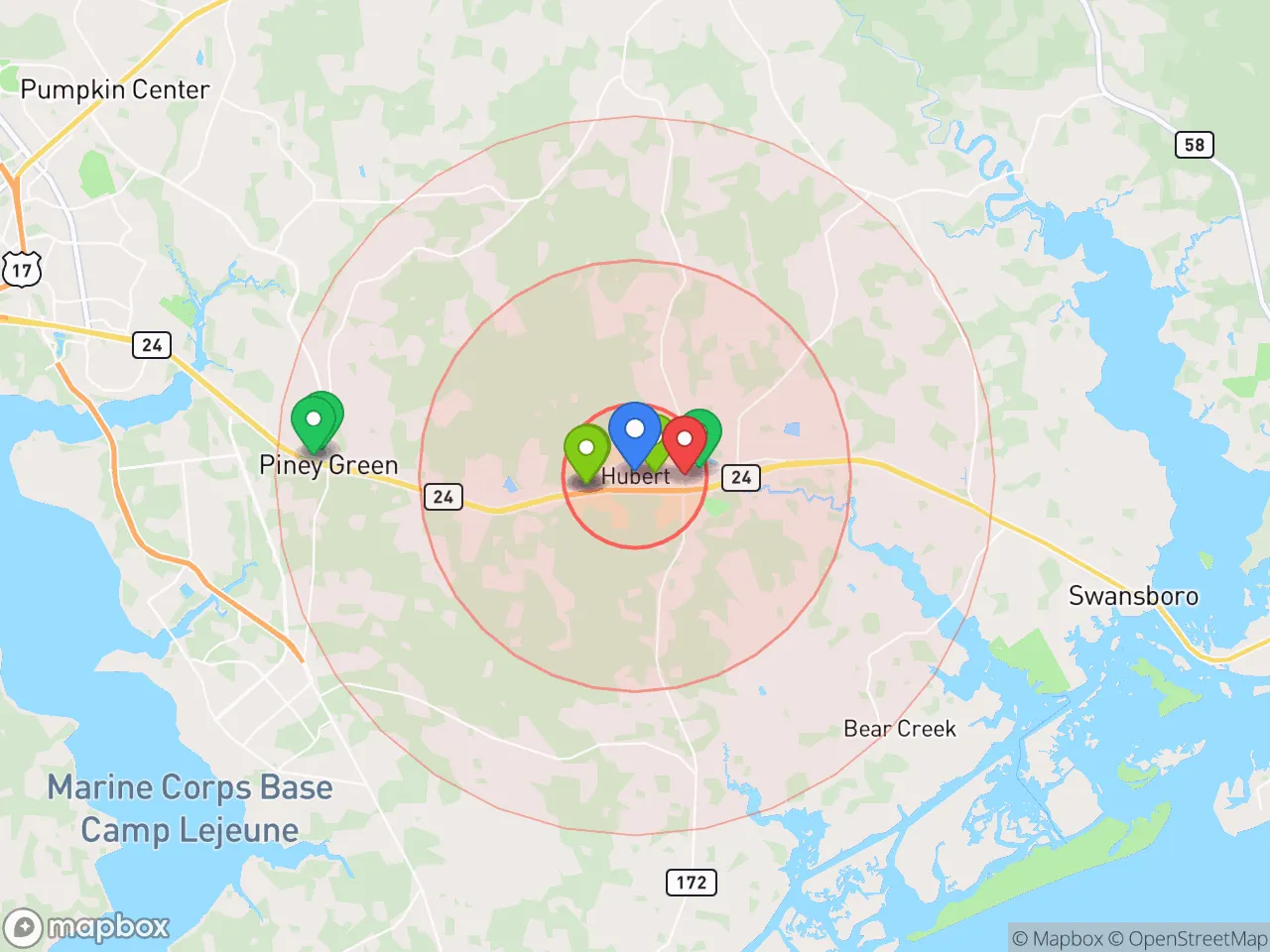Hood Index scan area