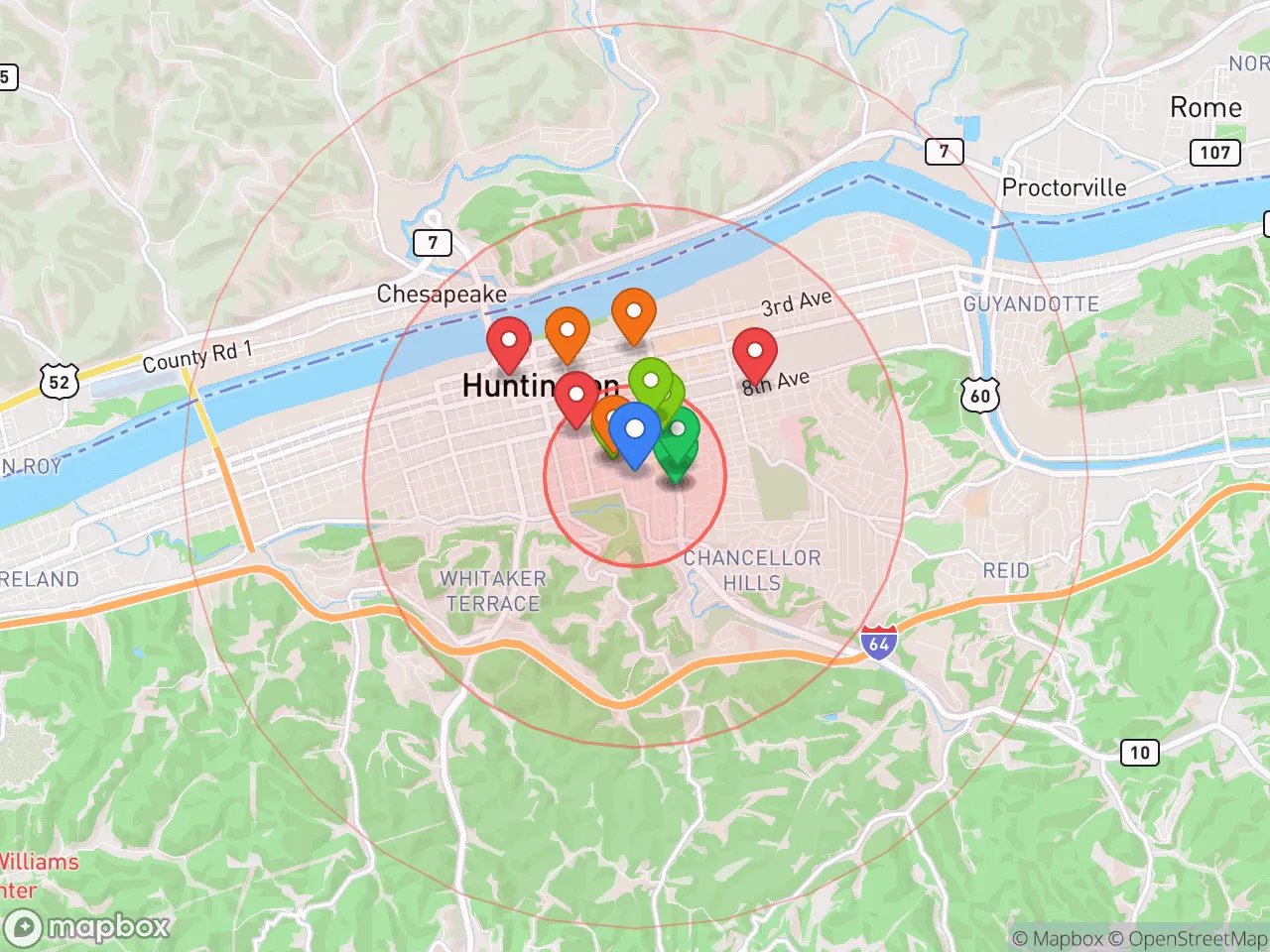 Hood Index scan area