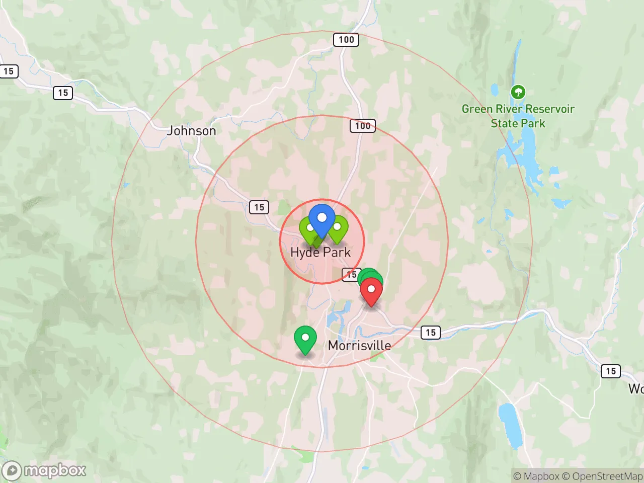 Hood Index scan area