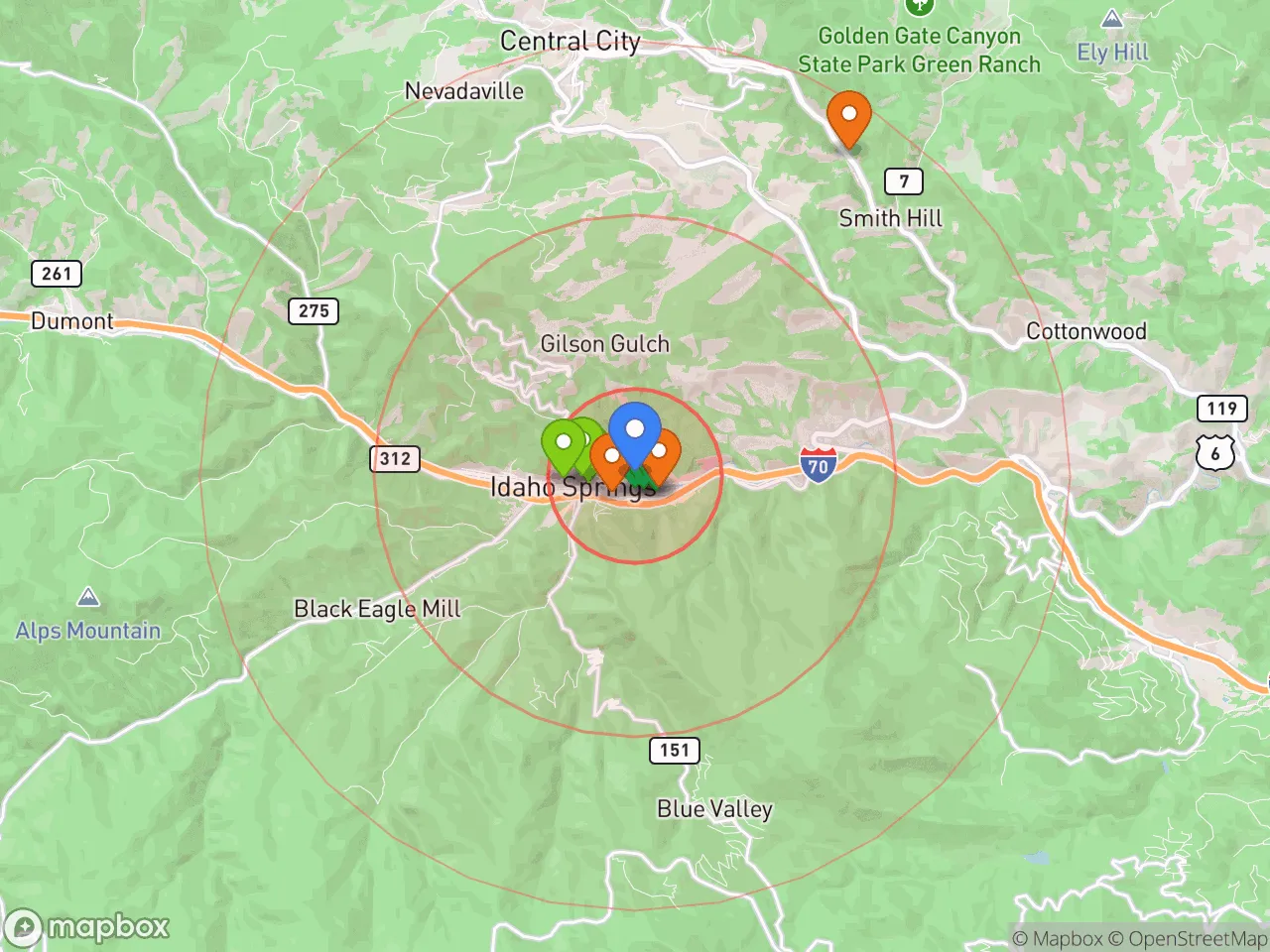 Hood Index scan area