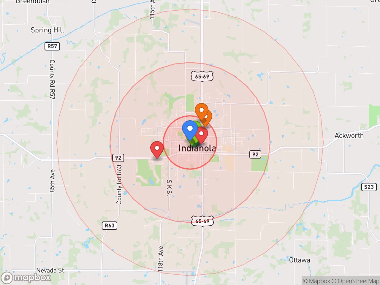 Hood Index scan area