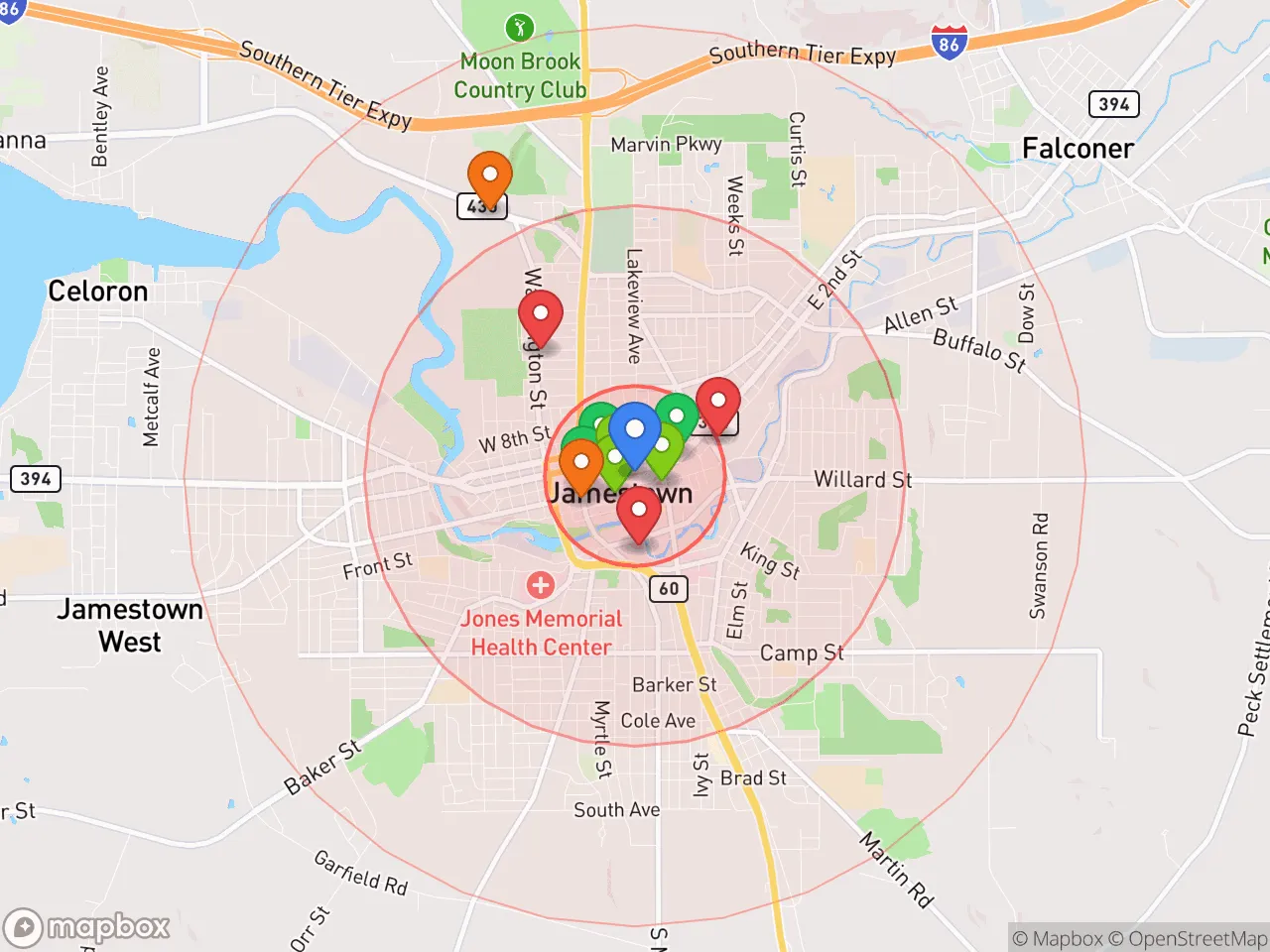 Hood Index scan area