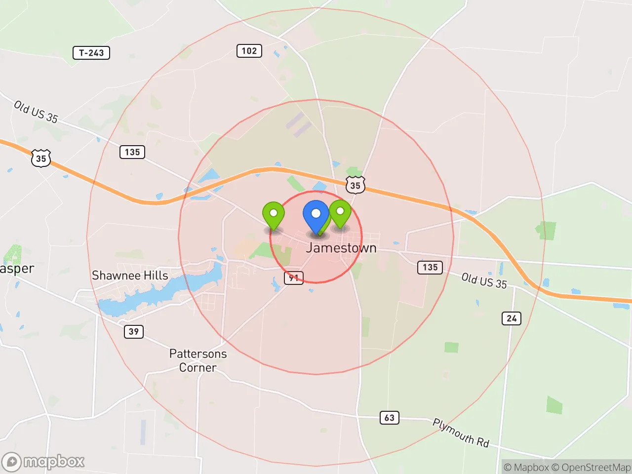 Hood Index scan area