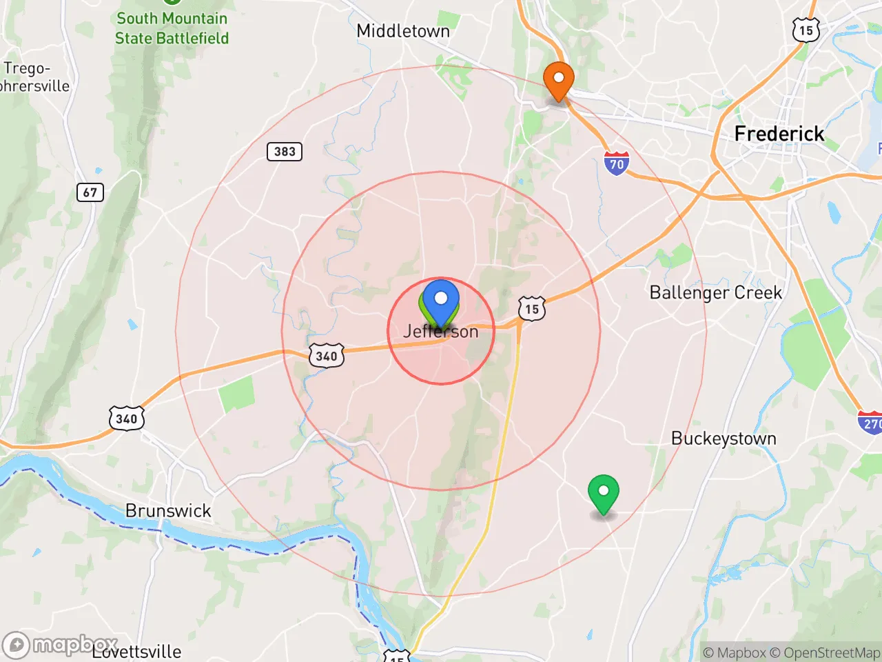 Hood Index scan area