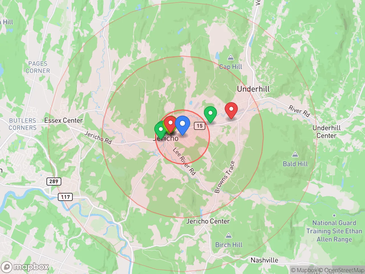 Hood Index scan area