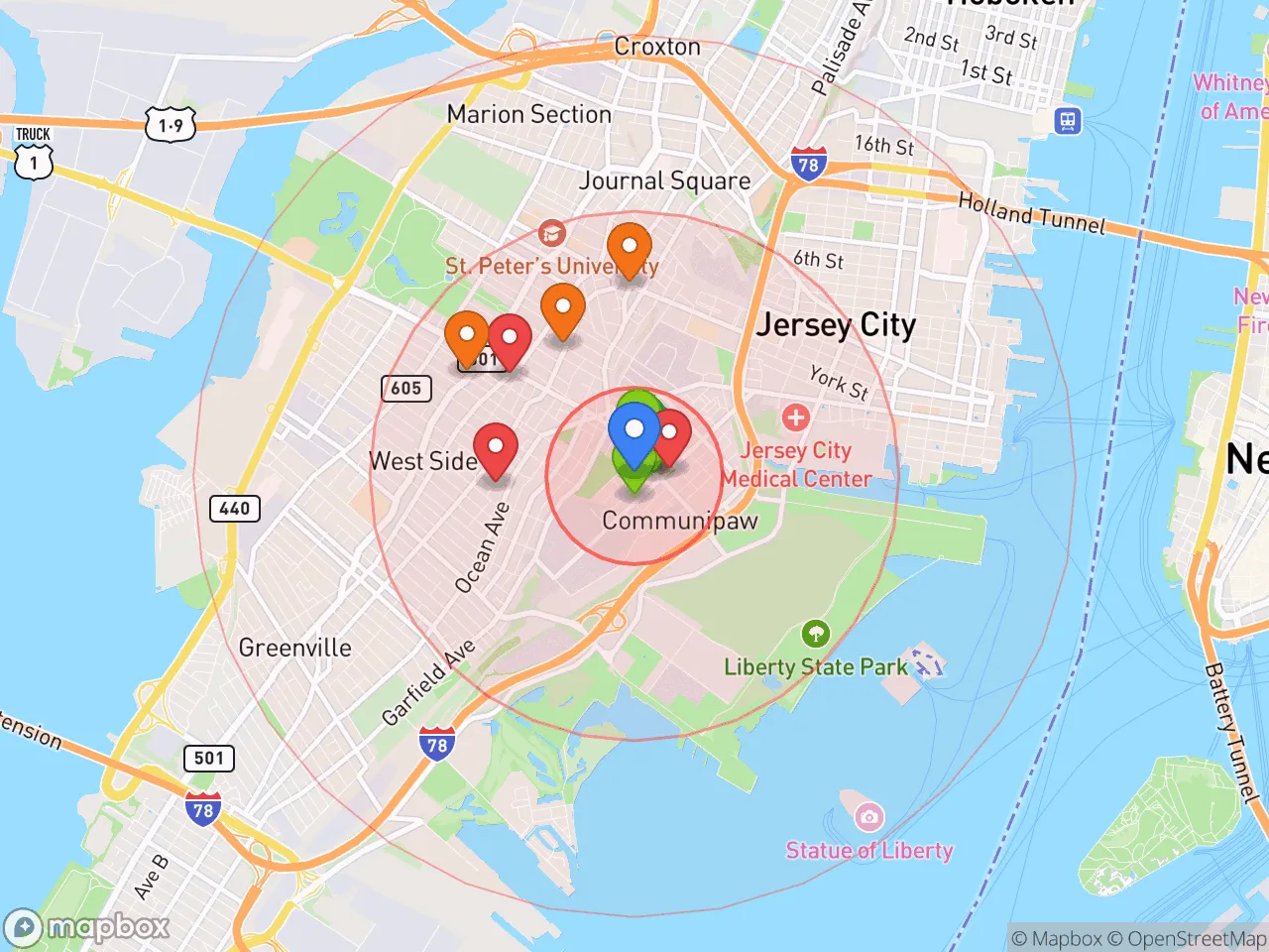 Hood Index scan area