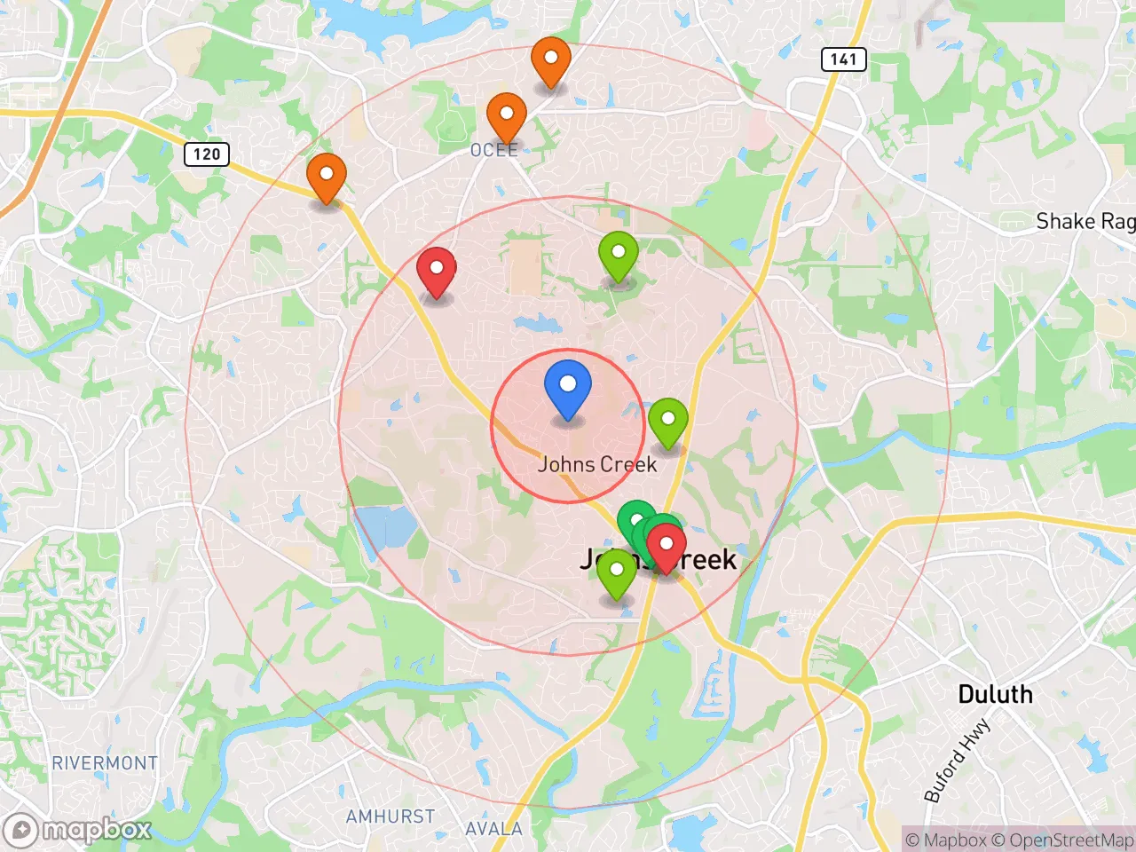 Hood Index scan area