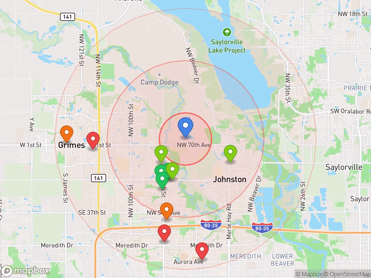 Hood Index scan area