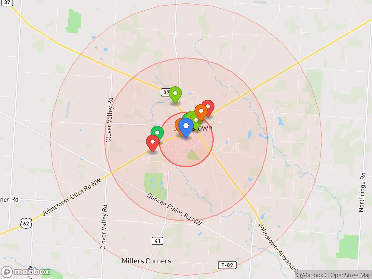 Hood Index scan area