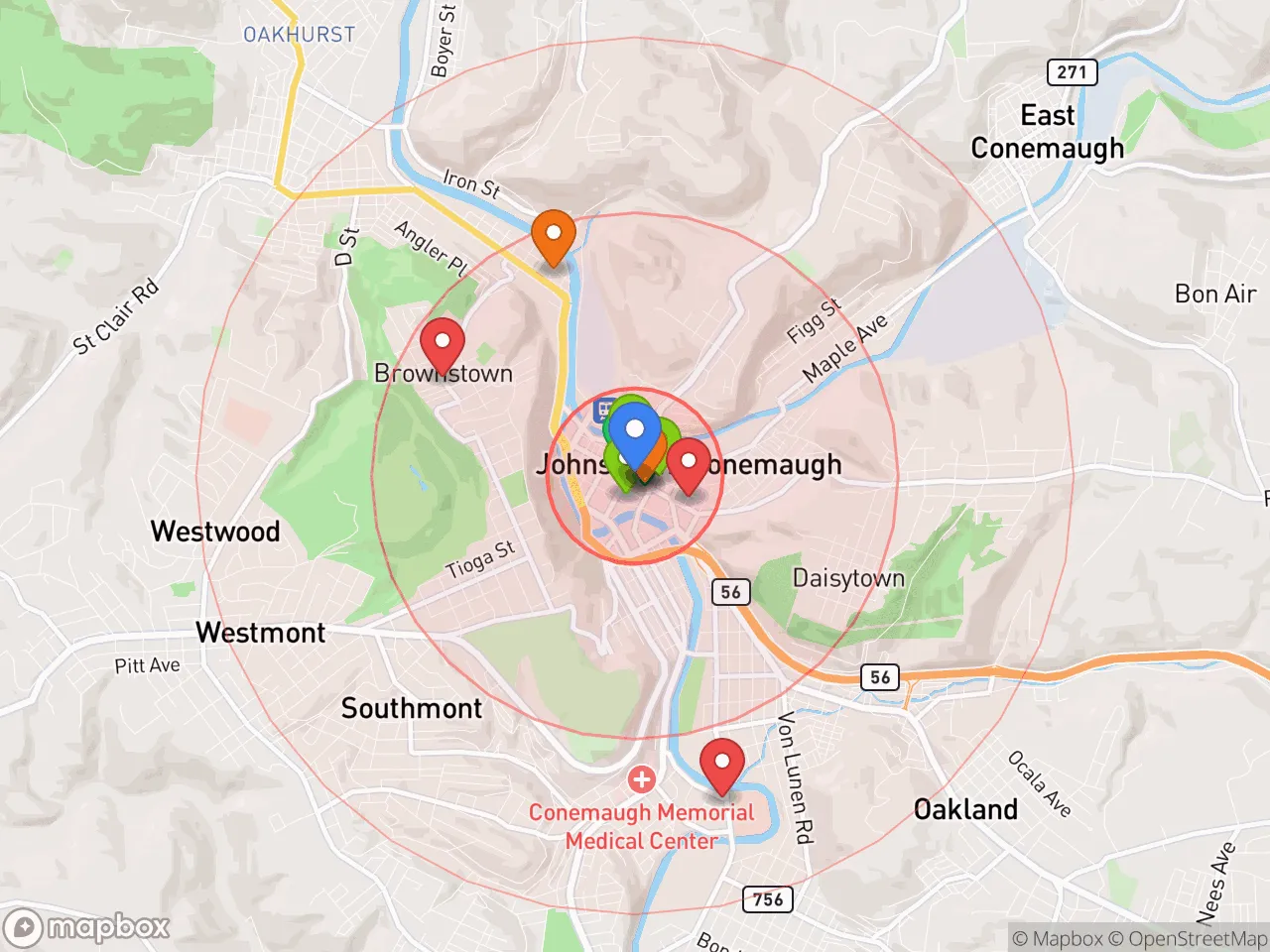 Hood Index scan area