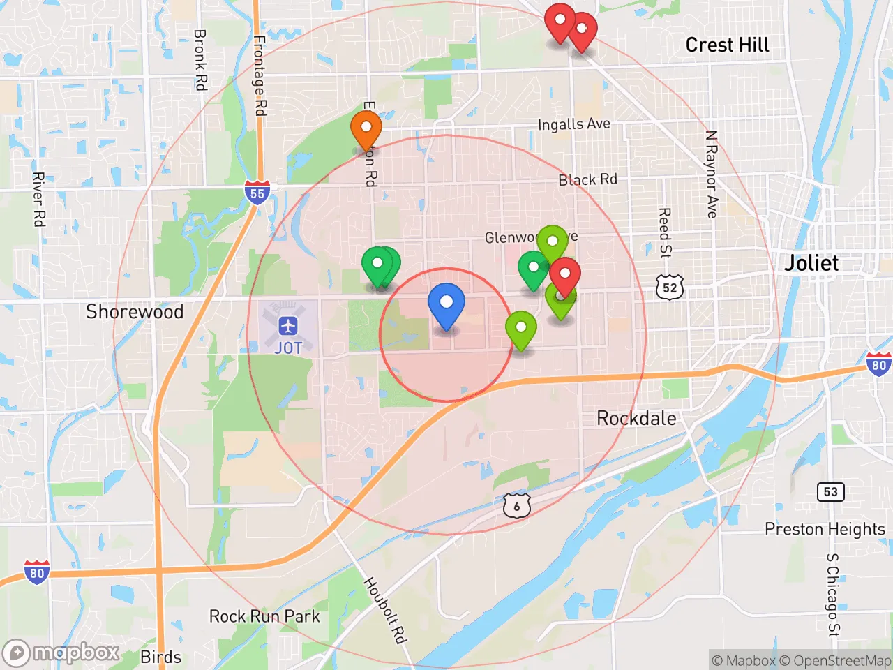 Hood Index scan area