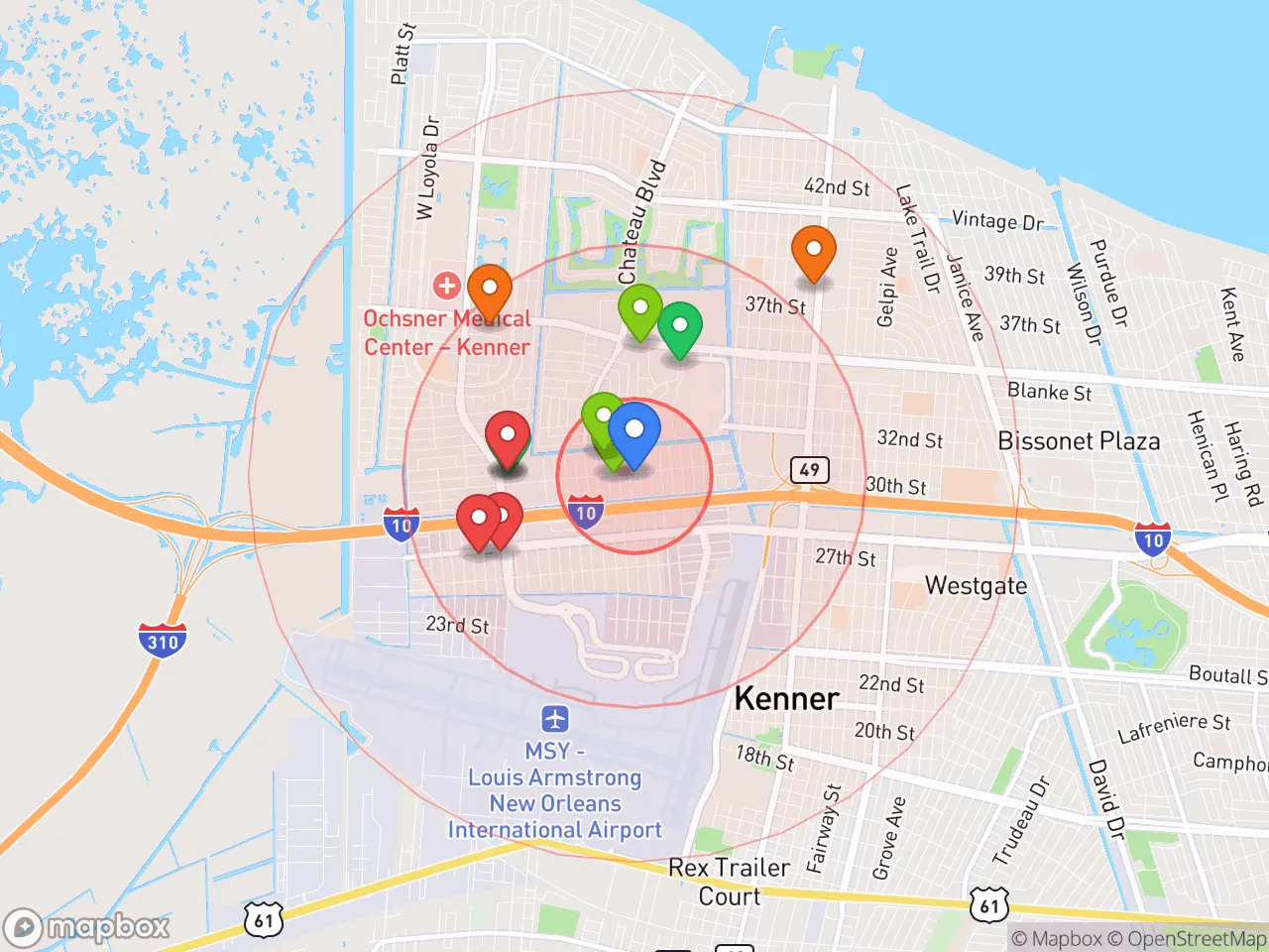 Hood Index scan area