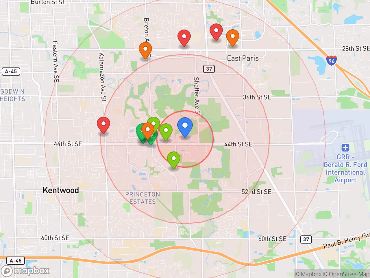 Hood Index scan area