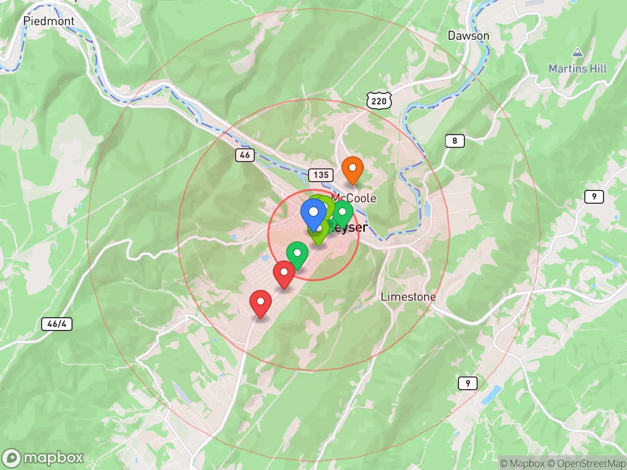 Hood Index scan area